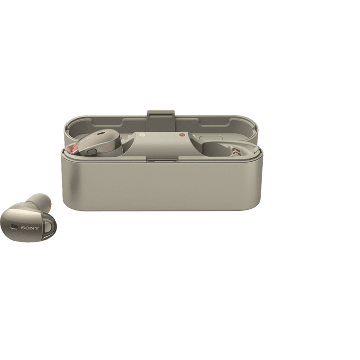 WF-1000X True Wireless Noise Cancelling Headphones (Gold), , product-image