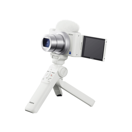 Shooting Grip With Wireless Remote Commander (White), , hi-res