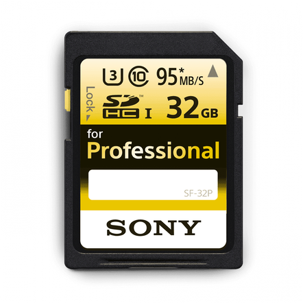 Professional SD 32GB Memory Card, , hi-res