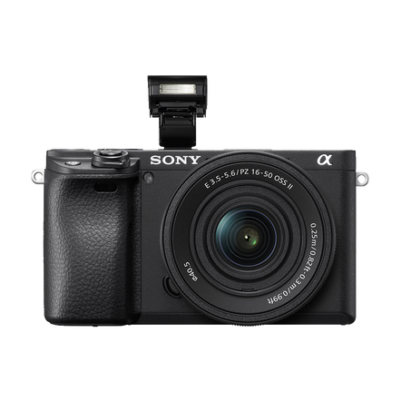 Alpha 6400 Premium Digital E-mount APS-C Camera Kit with 16-50mm Lens (Black), , hi-res