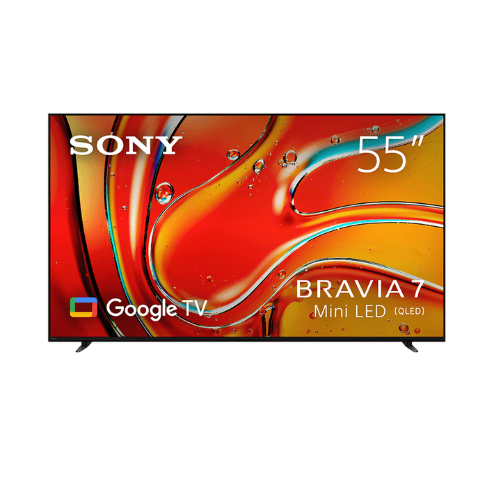 55" BRAVIA 7 | XR Processor | Mini LED | 4K Ultra HD | HDR | Google TV, , product-image