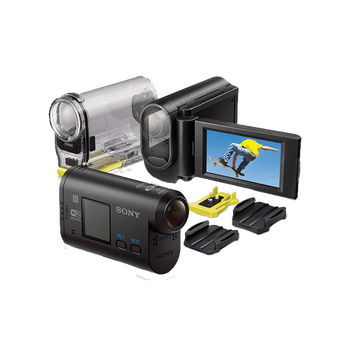 Full HD Action Cam with LCD Mount, , hi-res