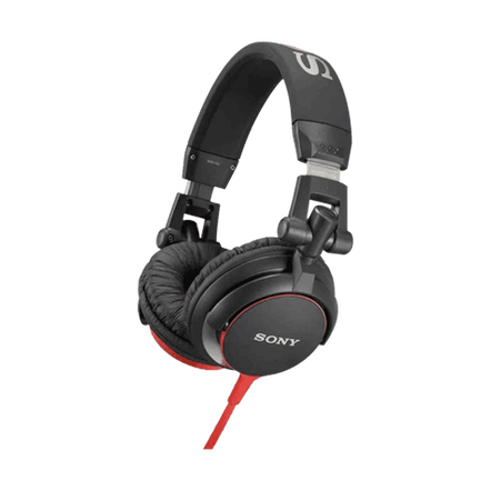 Sound Monitoring Headphones Red