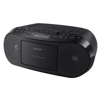CD Radio Cassette Player (Black),  CD Radio Cassette Player (Black), , hi-res
