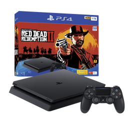 PlayStation4 Slim 1TB Console with Red Dead Redemption 2