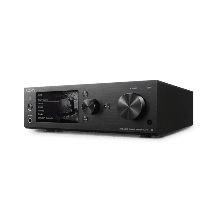 High-Resolution Audio 500G HDD Player (Black)