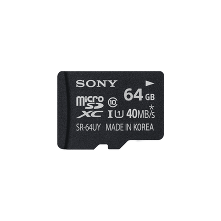 64GB MicroSDXC Memory Card UHS-I Class 10, , hi-res