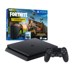 PlayStation4 Slim 500GB Console with Fortnite Bonus Digital Content (Black), , hi-res