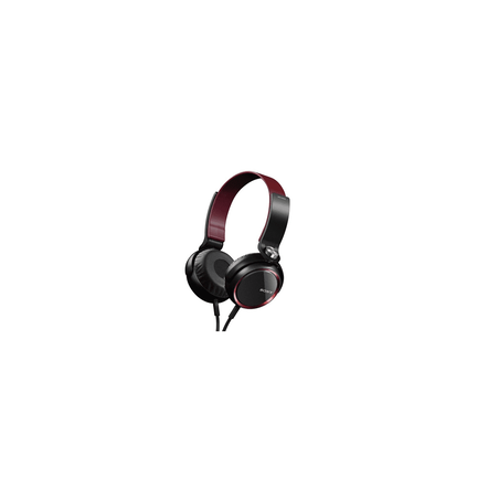 XB400 Extra Bass (XB) Headphones (Red), , hi-res