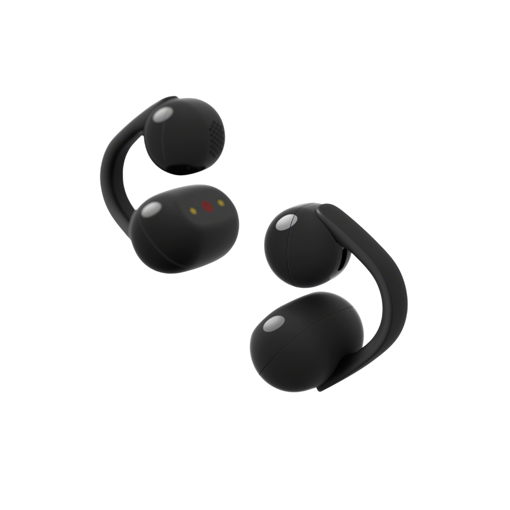 LinkBuds Clip Open-Ear Truly Wireless Earbuds (Black), , product-image