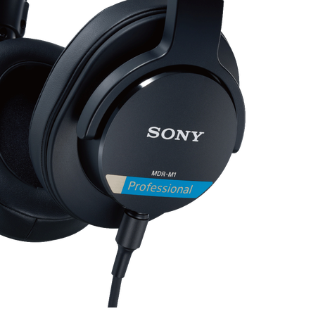 MDR-M1 Closed Back Studio Monitor Headphones, , hi-res
