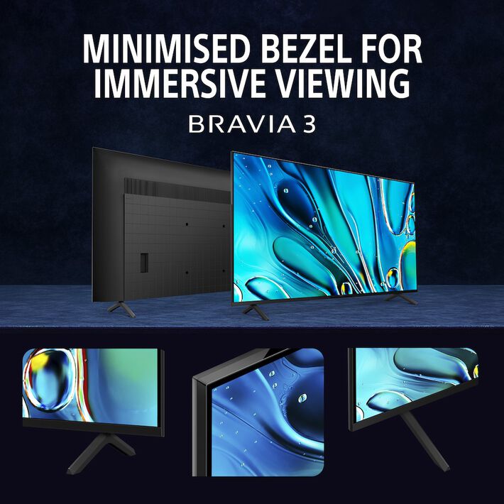 65" BRAVIA 3 | 4K Ultra HD | HDR | LED | Google TV, , product-image