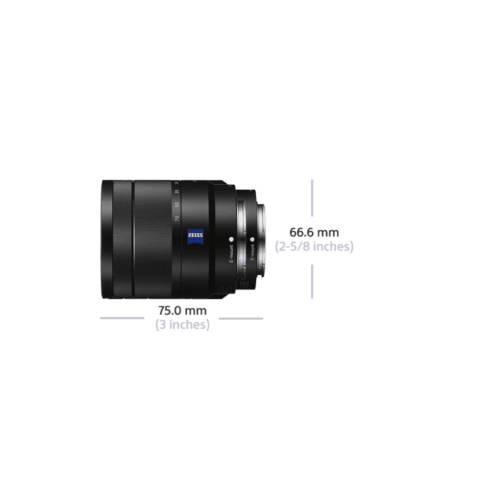 APS-C Vario-Tessar T* E-Mount 16-70mm F4 Zeiss  OSS Lens,  APS-C Vario-Tessar T* E-Mount 16-70mm F4 Zeiss  OSS Lens, , product-image