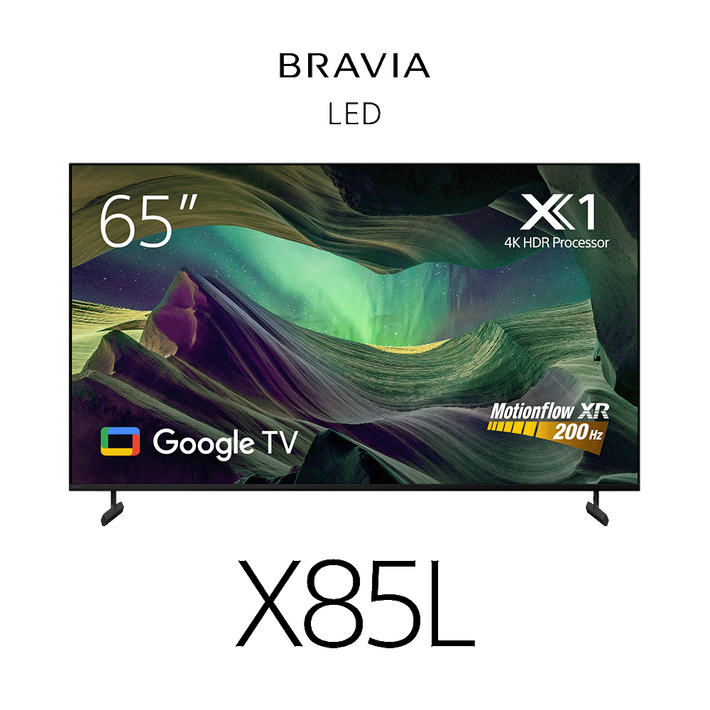 65" X85L | Full Array LED | 4K Ultra HD | High Dynamic Range (HDR) | Smart TV (Google TV), , product-image