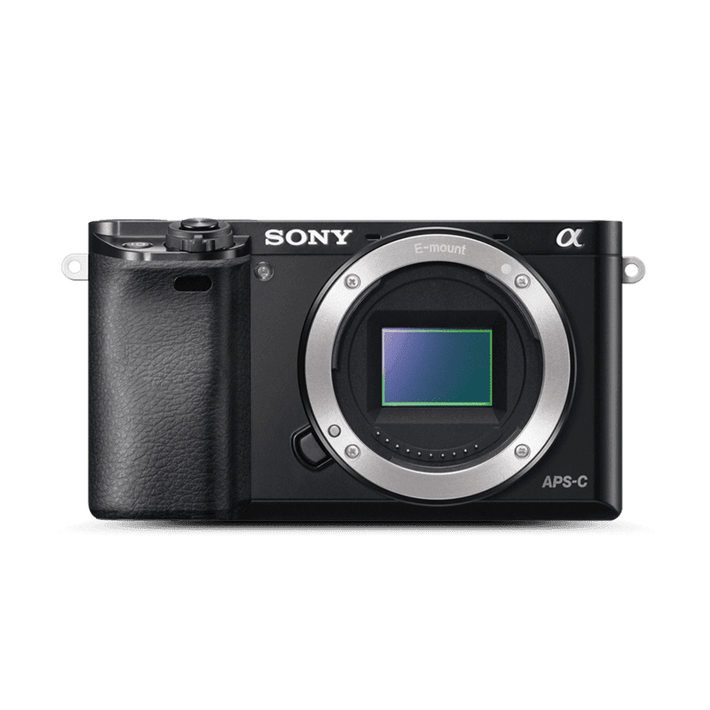 Alpha 6000 Digital E-Mount Camera (Black) with 16-50mm Lens, , product-image