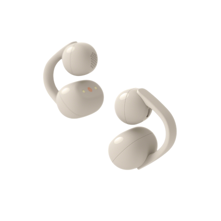 LinkBuds Clip Open-Ear Truly Wireless Earbuds (Greige), , hi-res