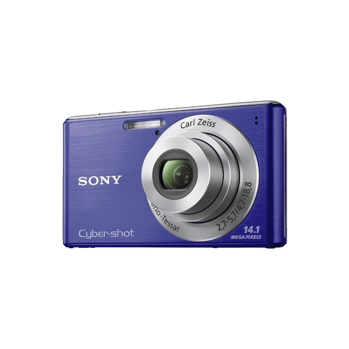 14.1 Megapixel W Series 4X Optical Zoom Cybershot Compact Camera (Blue)