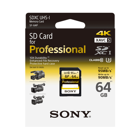 64GB PRO SD MEMORY CARD, , hi-res