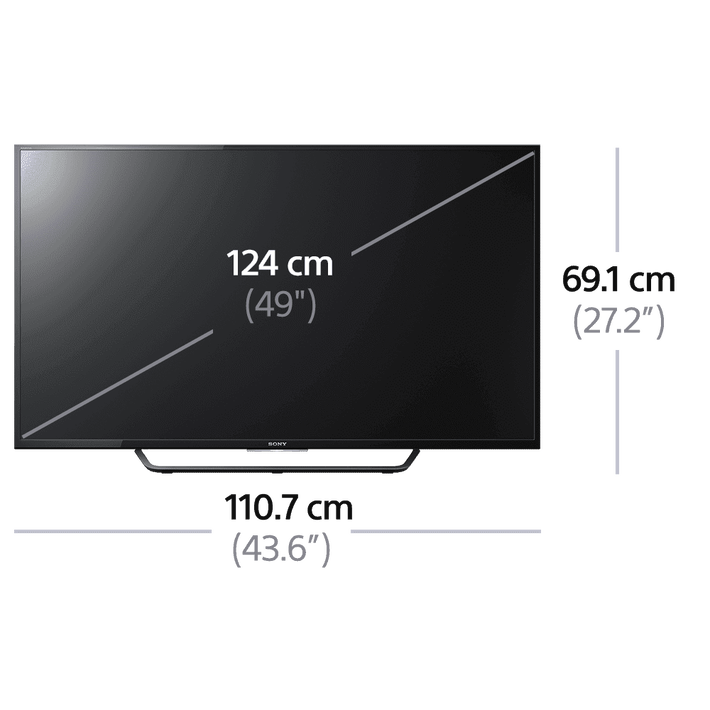 49" X8000C 4K TV with Android, , product-image