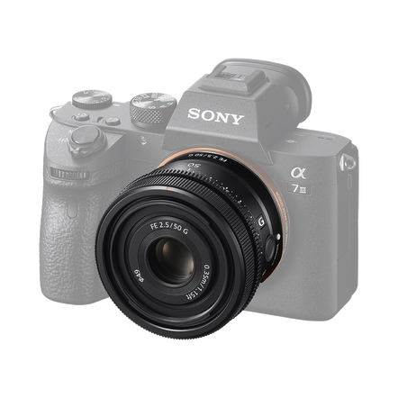 Objectif Sony FE 50 mm f/2.5 G (SEL50F25G)