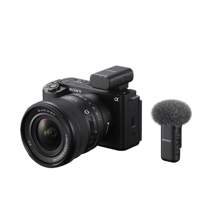 ECM-W3S Wireless Microphone with Charging Case - 1 Mic, , product-image