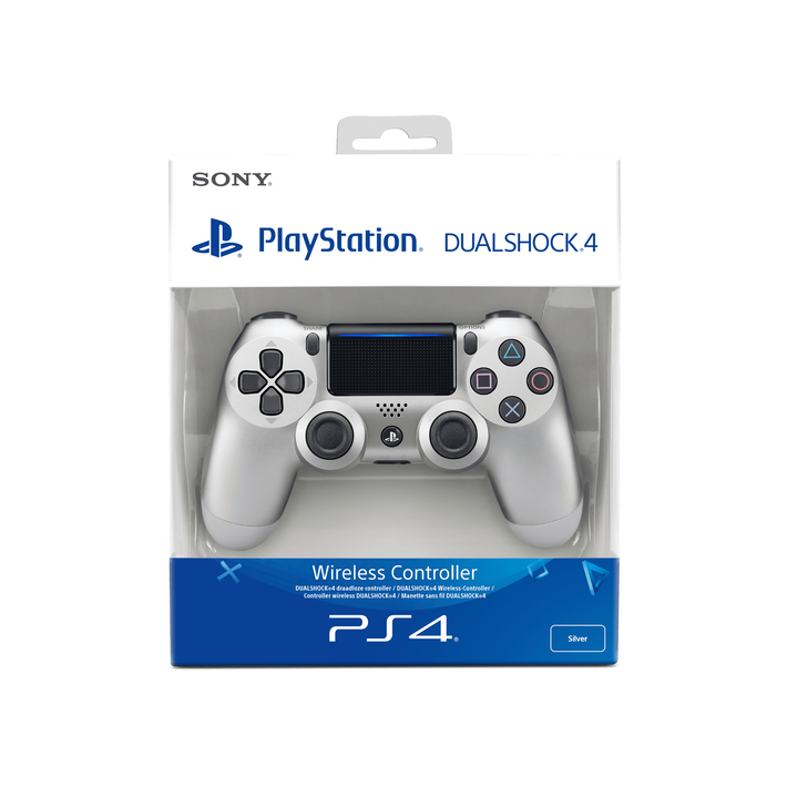 PlayStation4 DualShock Wireless Controllers Limited Edition (Silver),  PlayStation4 DualShock Wireless Controllers Limited Edition (Silver), , product-image