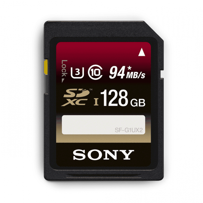 128GB SDXC UHS-1 Class 10 Memory Card UX Series, , product-image