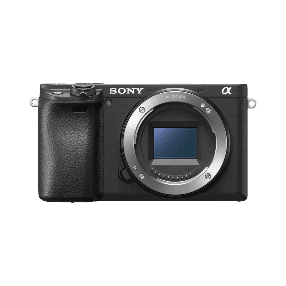  Sony Alpha a6400 Mirrorless Camera: ILCE-6400/B Body and Grip  and Tripod for -Camcorders : Electronics