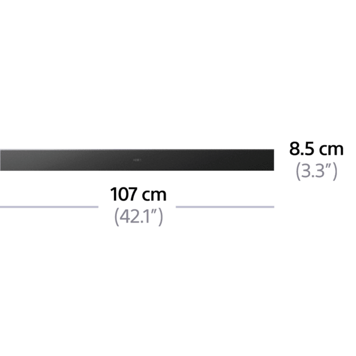 2.1ch Soundbar with Wi-Fi/Bluetooth, , product-image