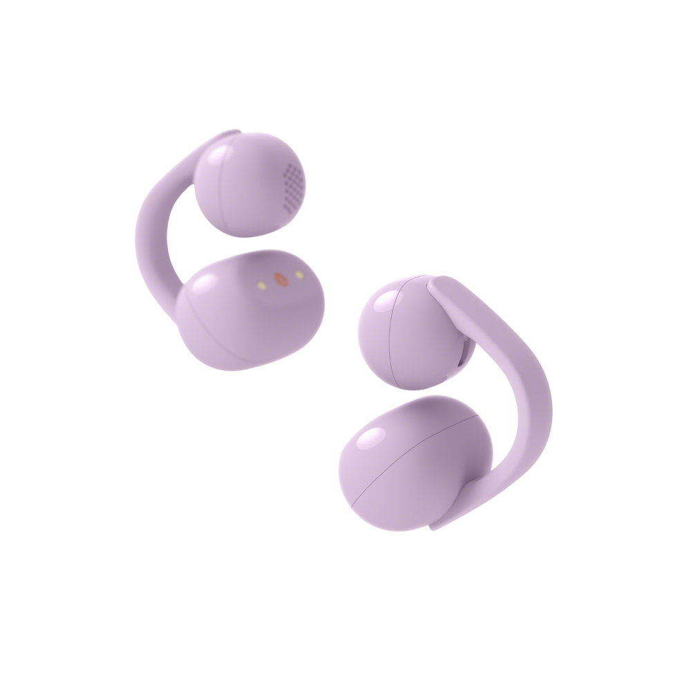 LinkBuds Clip Open-Ear Truly Wireless Earbuds (Violet), , product-image