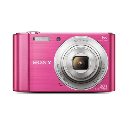 W810 Digital Compact Camera with 6x Optical Zoom (Pink), , hi-res