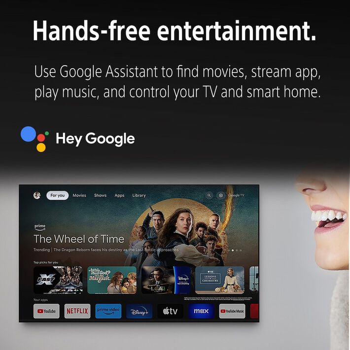 65" BRAVIA 3 | 4K Ultra HD | HDR | LED | Google TV, , product-image