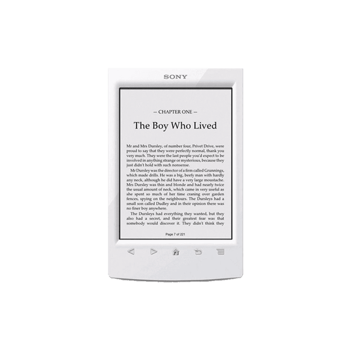 T2 Reader with 6.0 Paper-Like Touch Screen with Complimentary Harry Potter Ebook (White), , product-image
