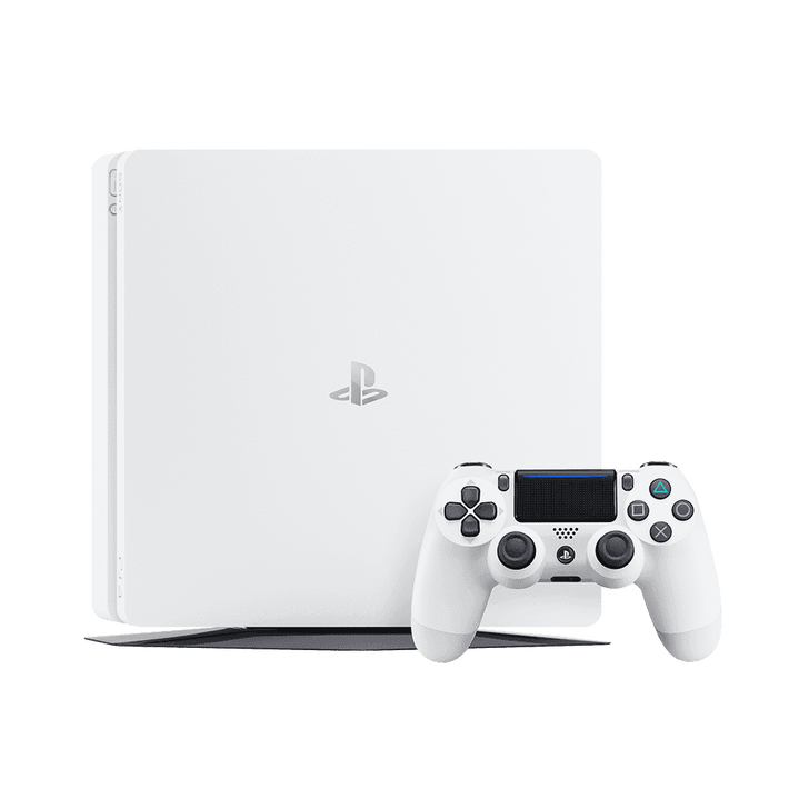 PlayStation4 Slim 500GB Console (White),  PlayStation4 Slim 500GB Console (White), , product-image