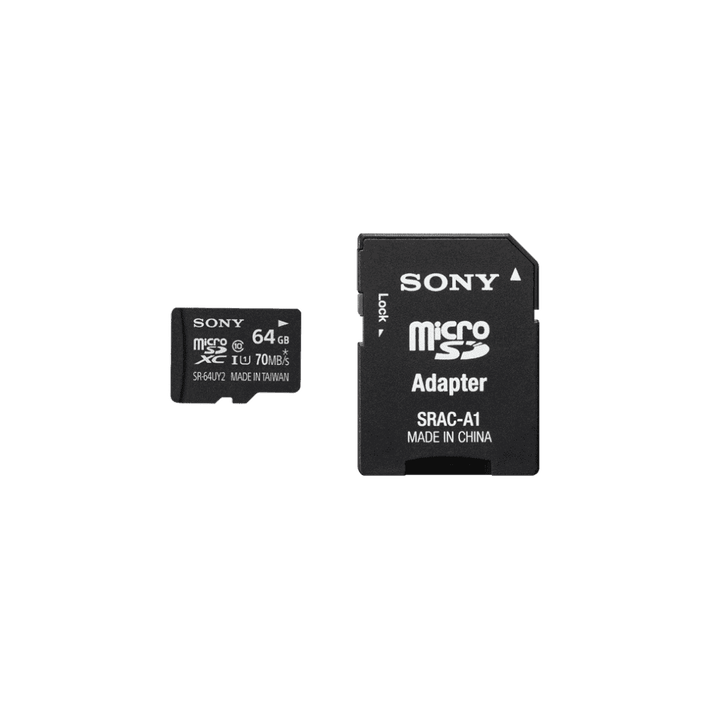 64GB SR-UY2A Series micro SD Memory Card, , product-image