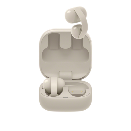 LinkBuds Clip Open-Ear Truly Wireless Earbuds (Greige), , hi-res