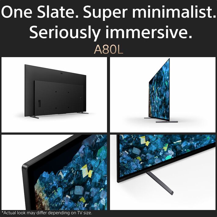 83" A80L | BRAVIA XR | OLED | 4K Ultra HD | High Dynamic Range (HDR) | Smart TV (Google TV),  83" A80L | BRAVIA XR | OLED | 4K Ultra HD | High Dynamic Range (HDR) | Smart TV (Google TV), , product-image