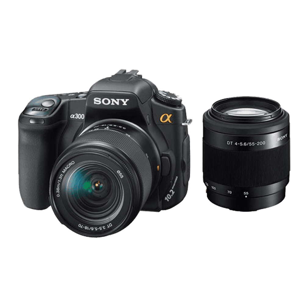 sony a350 twin lens kit