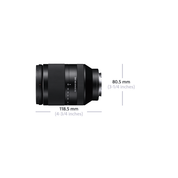 Full Frame E-Mount FE 24-240mm F3.5-6.3 OSS Lens, , product-image