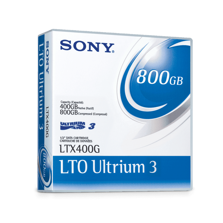LTO3 1/2 Inch 800GB Compressed Data Cartridge, , product-image