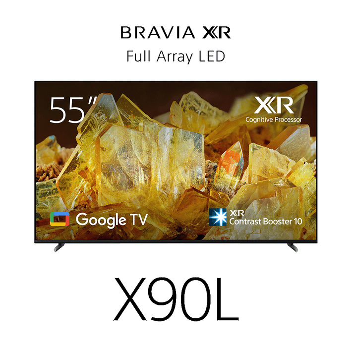 55" X90L | BRAVIA XR | Full Array LED | 4K Ultra HD | High Dynamic Range HDR | Smart TV (Google TV), , product-image