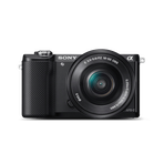 a5000 E-mount Camera with APS-C Sensor and 16-50 mm Zoom Lens, , hi-res