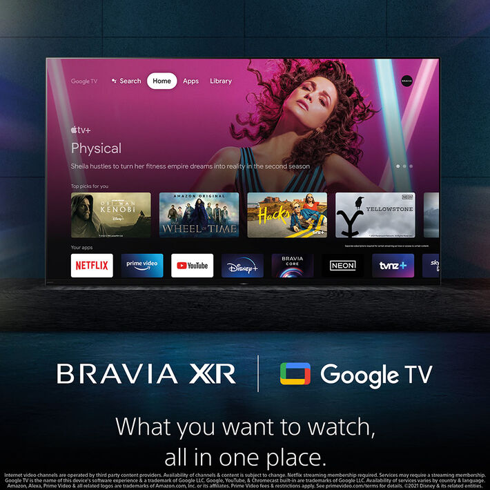 55" A80K | BRAVIA XR | OLED | 4K Ultra HD | High Dynamic Range (HDR) | Smart TV (Google TV), , product-image