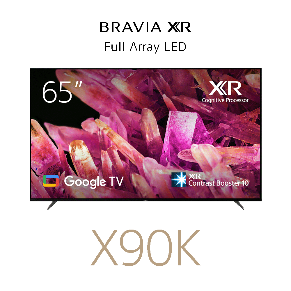 65" X90K | BRAVIA XR | Full Array LED | 4K Ultra HD | High Dynamic Range HDR | Smart TV (Google TV), , product-image