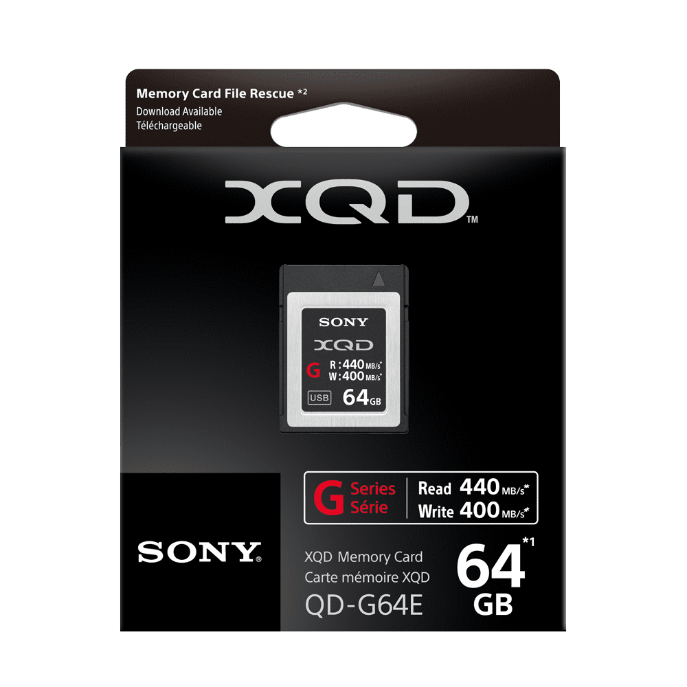 XQD G Series 64GB Memory Card, , product-image