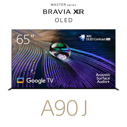 65" A90J | BRAVIA XR | MASTER Series OLED | 4K Ultra HD | High Dynamic Range | Smart TV (Google TV), , hi-res