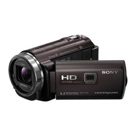 HD 32GB Flash Memory Handycam with Built-in Projector, , hi-res