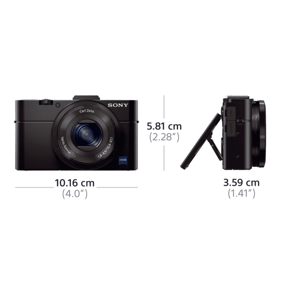 RX100 II Digital Compact Camera with 3.6x Optical Zoom, , product-image