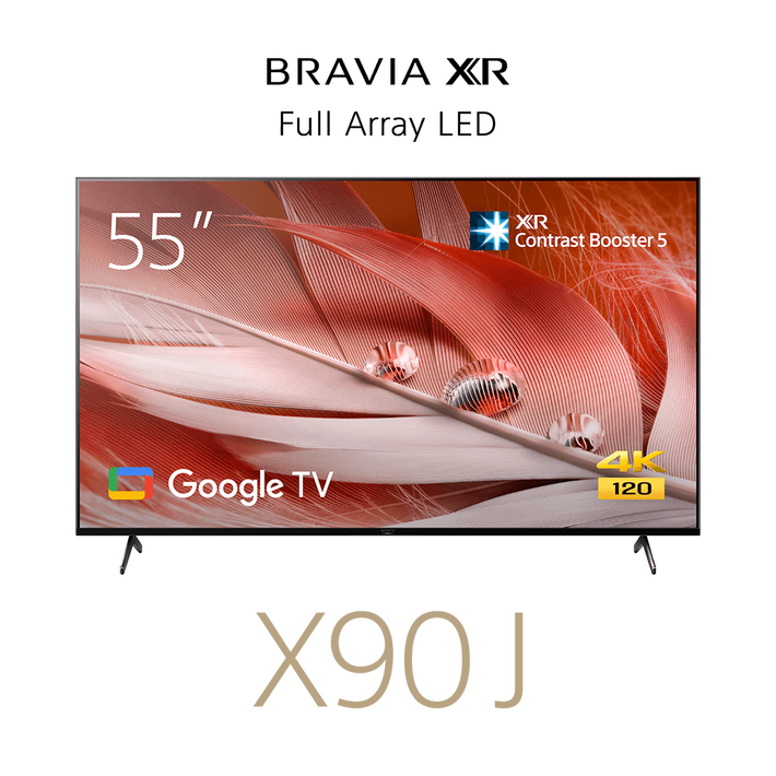 55" X90J / BRAVIA XR / Full Array LED / 4K Ultra HD / High Dynamic Range / Smart TV (Google TV), , product-image