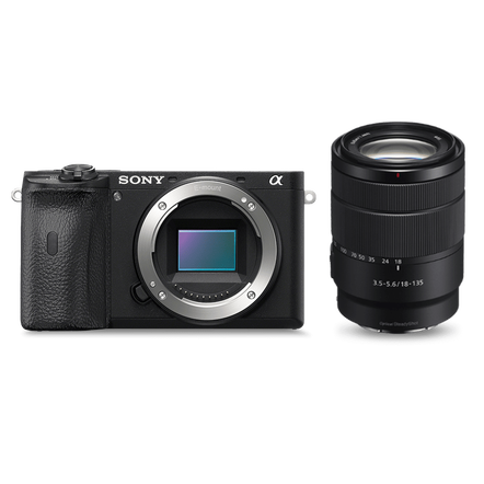 Alpha 6600 Premium E-mount APS-C Camera with 18-135mm Zoom Lens, , hi-res